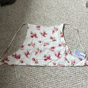 cute floral crop top